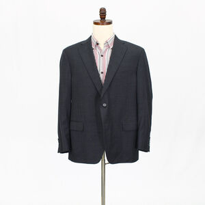 Samuelsohn 42S Gray Sport Coat Blazer Jacket Houndtooth 2-Button Wool W151
